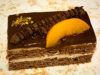 Peach Chocolate Gateau $2.75 (#353)